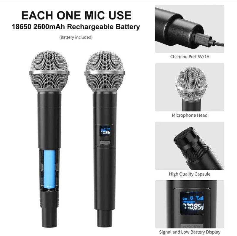 wireless microphone | microphone wireless karaoke-justrightdeals